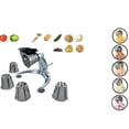 thumbnail image 2 of Rebanador Rallador Vegetales Queso 5 Conos Profesional Berista Rebanador Rallador, 2 of 2