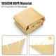 thumbnail image 3 of Yescom 28FT Triangle Sun Shade Sail Canopy 97% UV Block Commercial Carpark Pool Camping Playground Outdoor Beige, 3 of 10