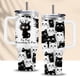 thumbnail image 1 of CGMIBAS Regalos para amantes de los gatos, vaso de gato negro para mujeres y hombres, taza de gato Everything Is Fine, regalo de San Valentín para amantes de los gatos, regalo de cumpleaños para mamá, 1 of 5