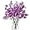 03 Purple, variant on ZOELNIC Artificial Babys Breath Flowers 6 PCS Fake Babys Breath Flowers Bulk Silk Gypsophila Bouquets Real Touch Faux Flowers for Wedding Floral Arrangement Party Home Decoration, Peacock