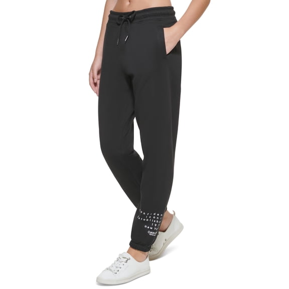 Calvin Klein Womens Performance Logo Joggers
