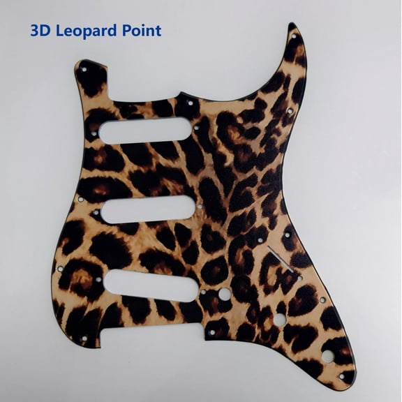 Custom Electric Guitar Pickguard 3D Effect for FD 11 Hole SSS 3D Pickguard Replacement Parts