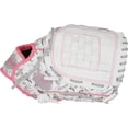 thumbnail image 2 of Guante de softball Rawlings PLAYERS SERIES Youth de 10 pulgadas, color blanco, 2 of 6