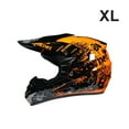 thumbnail image 4 of Yuarrent Casco de bicicleta de cara completa para una protección confiable, amplia aplicación, cascos de bicicleta de cara completa, casco de Ciclismo flores naranjas SG, 4 of 6