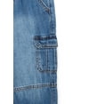 thumbnail image 2 of Wonder Nation Baby and Toddler Boys Cotton Cargo Jogger Pants, Sizes 12M-5T, 2 of 3