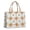 Pioneer Flower Floral Print Pattern-1, variant on Pioneer Flower Floral Print Pattern Large Capacity Fashion Luxury Tote Handbag, Laptop Compatible Daily Work Bag, 15.7"x13"x5.1"
