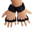 thumbnail image 1 of XL Guantes Deportivos de Entrenamiento para Hombres y Mujeres Guantes de Entrenamiento Fitness Culturismo Levantamiento de Pesas Gimnasio Mano MuñEca Guantes Negro A, 1 of 5