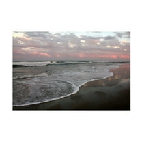 Canvas Wall Art - DANE 'Beaches 32' Wall Art for Living Room, Bedroom, or Office Décor by Trademark Fine Art - 47 x 30 Inches