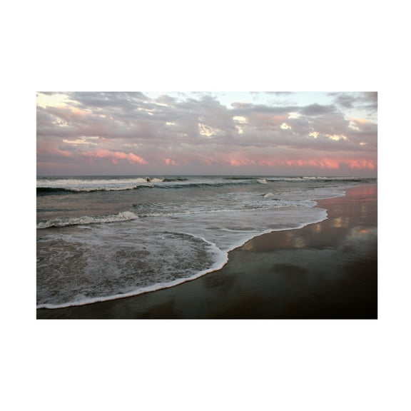Canvas Wall Art - DANE 'Beaches 32' Wall Art for Living Room, Bedroom, or Office Décor by Trademark Fine Art - 47 x 30 Inches