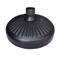 thumbnail image 1 of Base de Pilier de Sable Ronde en Plastique à Injection d'Eau Base de Parasol Noir, 1 of 6