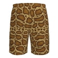 thumbnail image 6 of Naloa Snake Skin Men's Beach Shorts, Surfing shorts, Swim trunks, Quick Dry Swim Trunks for Surfing Beach Fun - Small, 6 of 9