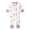 ICE CREAM, variant on M+A by Monica + Andy, Organic Cotton Patriotic One-Piece Coverall, Sizes Newborn - 18-24 Months