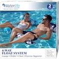 thumbnail image 5 of Hamaca de piscina Aqua LEISURE Waterlife 4 en 1, paquete de 2 unidades, azul marino Aqua LEISURE LIFE&WATER, 5 of 5