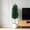 Green C, variant on Set Of 2 Artificial Topiary Trees Potted Faux Conifer For Outdoor Porch Patio Christmas Decor Green Plastic
