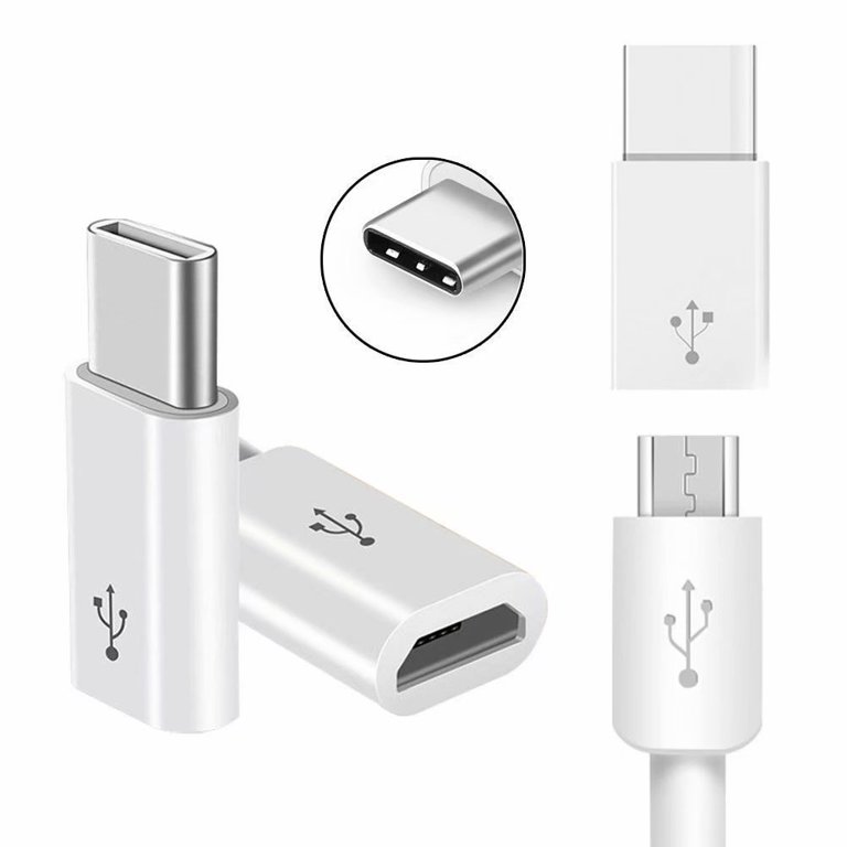Cavo Adattatore USB Type-C A Micro USB - Carica E Sincronizza Dati