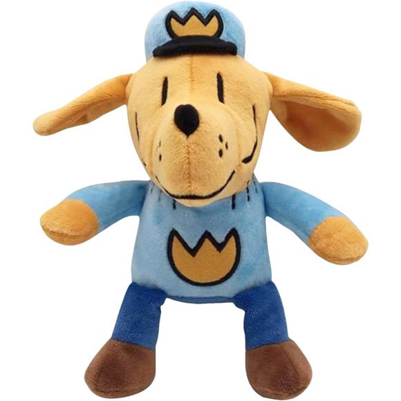 LAICAIW Poupée de Chien, Peluches de la Série d'Aventure de Chien Détective 9,8 Pieds', Poupée en Peluche Populaire de Rôle de Chien-Homme de Dessin Animé, Périphérique d'Animation de Dessin Animé Animaux en Peluche Amusants, Rembourrage de Personnage de Collection Super Doux