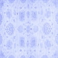 thumbnail image 1 of Ahgly Company Indoor Square Abstract Blue Modern Area Rugs, 6' Square, 1 of 4