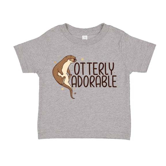 Otterly Adorable Toddler T-Shirt 2T Athletic Heather