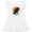 AA-White, variant on Inktastic Space Rocket Retro Sunset Girls Toddler Dress