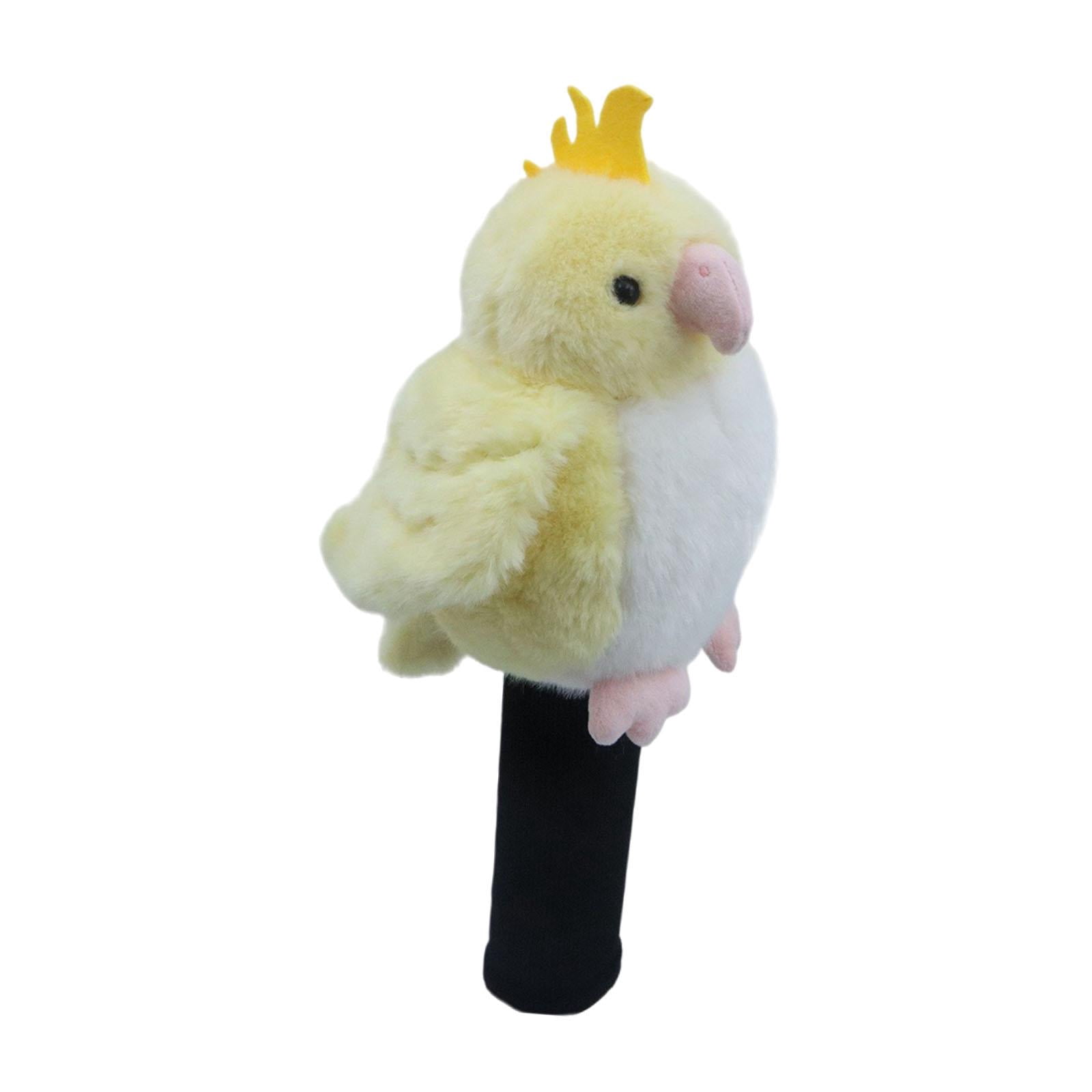 DimyFew Parrot Driver Head Cover Protection Sleeve Novelty Protector Cute Golf Headcover Yellow