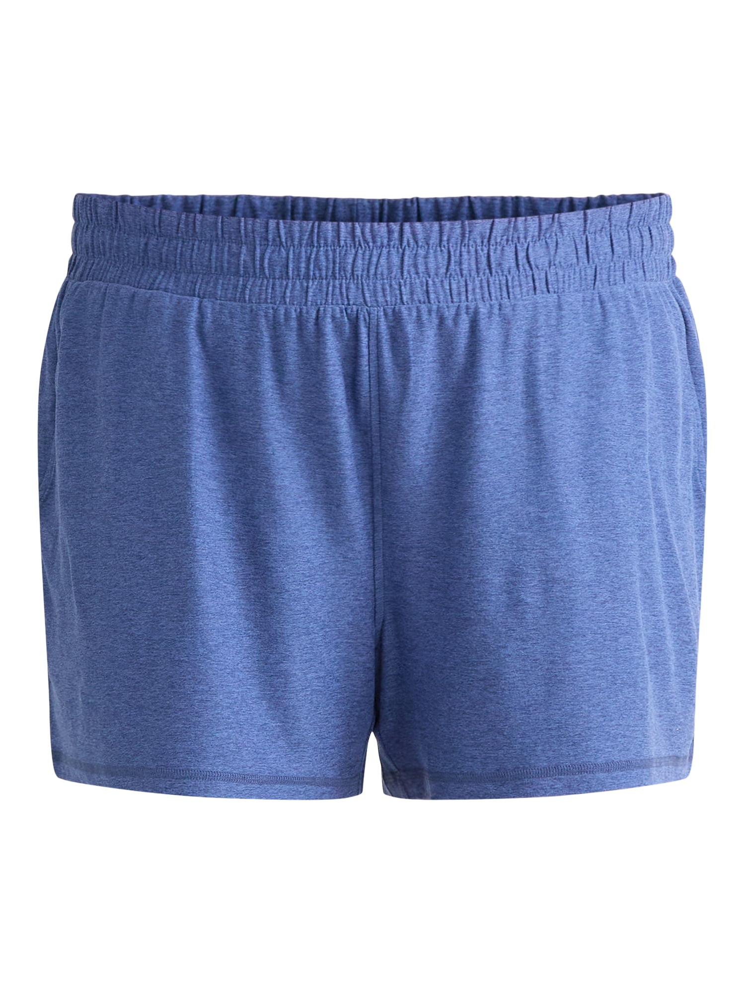 Athletic Works Women's and Women’s Plus ButterCore Soft Performance Gym Shorts, Available in 1, 2 and 5-Pack, Sizes XS-4X