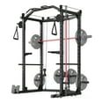 thumbnail image 4 of QinaQin 1600lb Power Cage, Multi-Functional Home Gym Squat Rack with Cable Crossover, 4 of 9