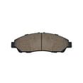 thumbnail image 5 of Detroit Axle - FRONT Ceramic Brake Pads w/Hardware Kit for 2007-2013 Acura MDX - [2014-2017 Acura RLX Hybrid] - 10-13 Acura ZDX - [09-15 Honda Pilot], 5 of 7