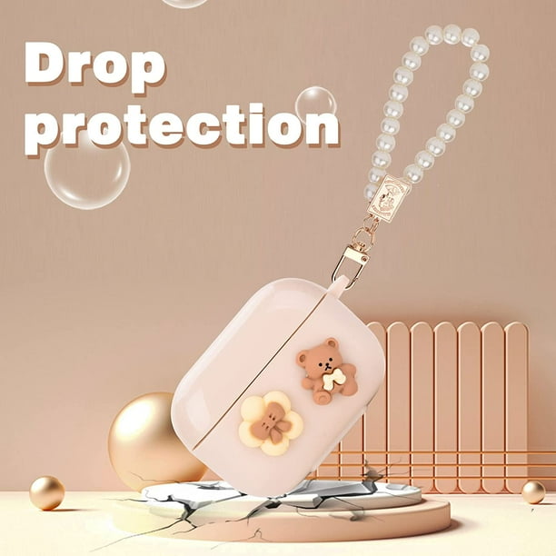 Cute Kawaii AirPods Pro Case for Women and Girls, Aesthetic Airpod