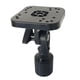 thumbnail image 1 of Soporte de sonda electrónica para Kayak, barco, ligero, fácil de instalar, accesorios, construcción resistente negra, placa superior cuadrada duradera, 1 of 8