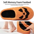 thumbnail image 4 of Ecetana Halloween Slippers for Women Holiday Fluffy Warm Fleece Slippers Indoor Bedroom House Shoes, 4 of 7