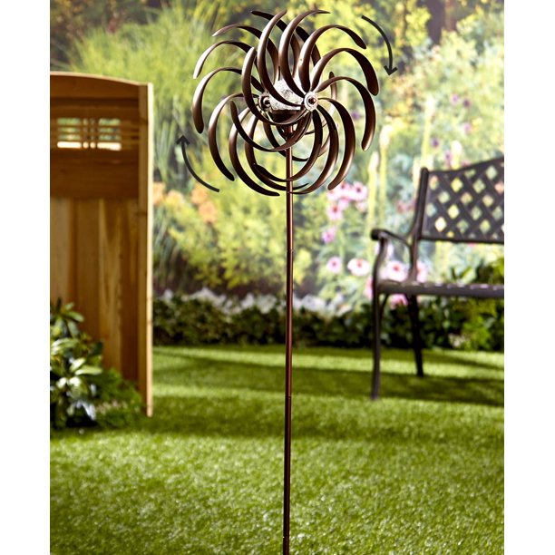 DoubleSpiral Solar SpinnersBronze