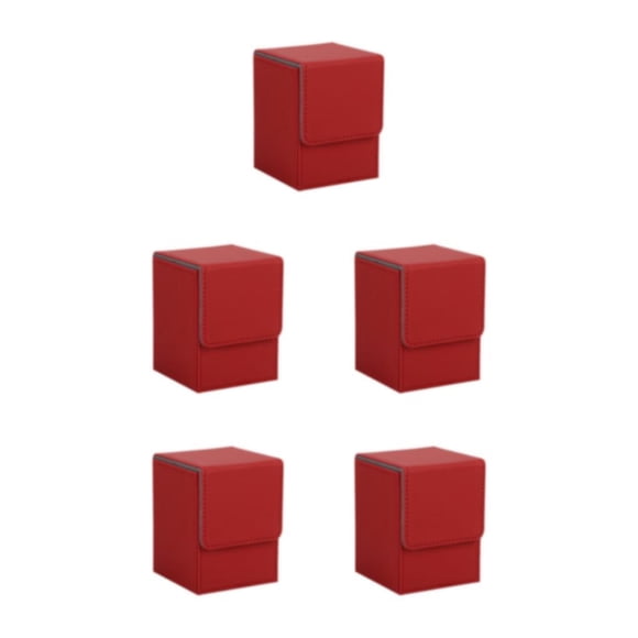 Kenally Cajas de almacenamiento para tarjetas, solución práctica y elegante, protección, caja para baraja de cartas coleccionables, color Type2 NO2