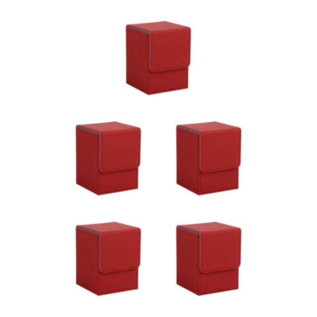 Kenally Cajas de almacenamiento para tarjetas, solución práctica y elegante, protección, caja para baraja de cartas coleccionables, color Type2 NO2