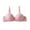 Hot Pink, variant on Gyexs Women's Breathable Comfort Adjustable Everyday Support Wireless Bra Top Bras for Older Women, Hot Pink, Size 40