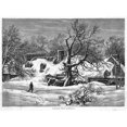 thumbnail image 2 of Canada Snowed-Up Farm Poster Print By Mary Evans Picture Library (36 X 24), 2 of 4
