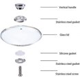 thumbnail image 3 of 8pcs Stainless Steel Pot Lid Knobs, Pot Lid Knobs with Screws, 3 of 5