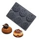 thumbnail image 4 of Elegant Waves Silicones Dessert Molds Heat Resistant Bakewares For Mousse Chocolate Making Nonstick Quick Cleaning White, 4 of 4