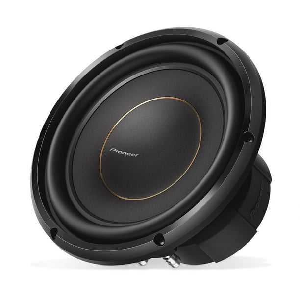 Subwoofer Pioneer TS-D10D4 de 10 pulgadas y 1500 W de potencia máxima