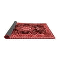 thumbnail image 2 of Ahgly Company Indoor Round Medallion Red Traditional Area Rugs, 8' Round, 2 of 4