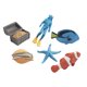 thumbnail image 4 of Juguetes de criaturas marinas, figuras de vida marina, material didáctico, juguetes para el baño y el agua. 1603, 4 of 9