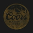 thumbnail image 4 of Tee Luv Men's Coors Banquet Beer Faded Forest Graphic Hoodie (L), 4 of 6