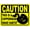 Warning Sign 3, variant on Caution This is a Copperhead Snake Habitat Metal Tin Sign 8"x12" - Safety Caution - For Indoor Outdoor