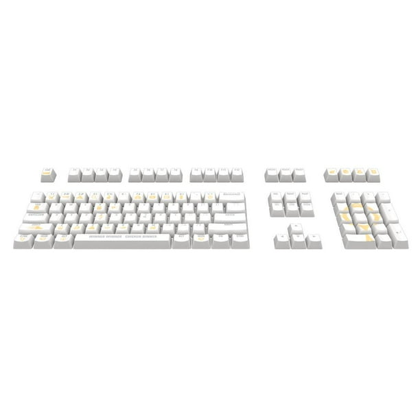 Lves Universales: De Retroiluminación Mecánica shamjiam Teclado del teclado Pbt