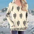 thumbnail image 2 of Womens Tops Long Sleeves Casual T Shirts for Women Loose Fit Pullover Womens Tops Plus Size Spring My Items, 2 of 5