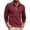 Red, variant on Men’s Lapel Button T-Shirt Casual Business Everyday Top