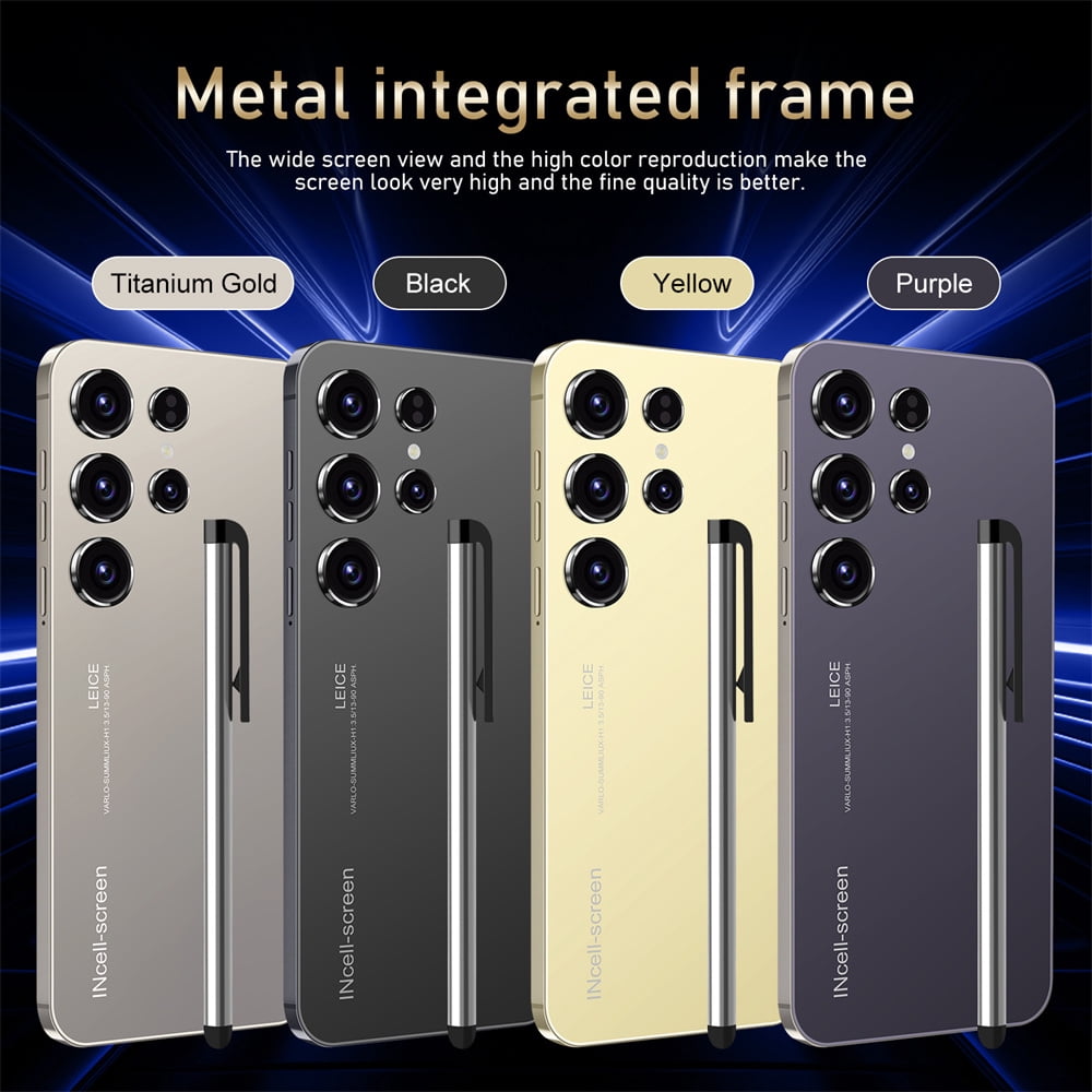 2GB RAM 16GB ROM Unlocked Cell Phones,Smart Phones Unlocked Smartphones 6.3" HD In Cell Screen ,Mobile Phones, 4G Dual SIM T-Mobile Phone,S24 Ultra