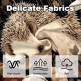 thumbnail image 3 of Hedgehog Covers Throw Pillow Set - 2 Pack Throw Pillow Inserts Included - Unique Patterns - 16x16, 18x18, 20x20 Inches for Home Decor - Throw Pillow - Decorative Pillows, 3 of 6