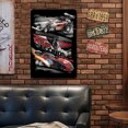 thumbnail image 4 of Placa de metal Vintage Wdftyju de hierro corredores de velocidad decoración de pared 20x30cm, 4 of 9