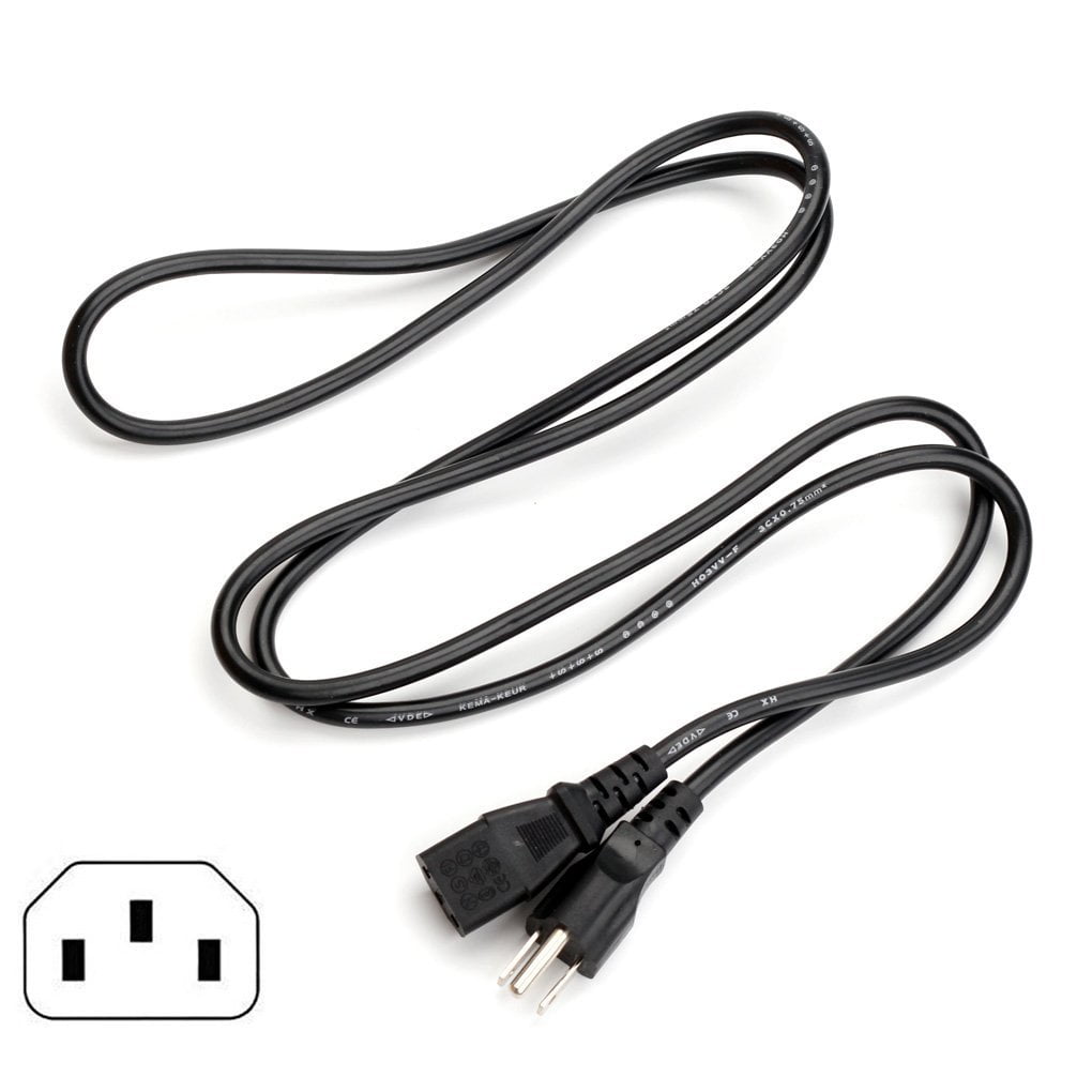 6ft AC Power Cable Cord for LG TV 47LG50 47LG50DC 47LG50 47LG70 47LG90 50PK550 50PQ30Note There