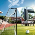 thumbnail image 2 of 12x6 FT Heavy Duty Soccer Goal - Regulation Size Backyard Training Goal, Weather-Resistant Powder Coated Steel Frame, Quick Assembly, for Youth & Adults, 2 of 6